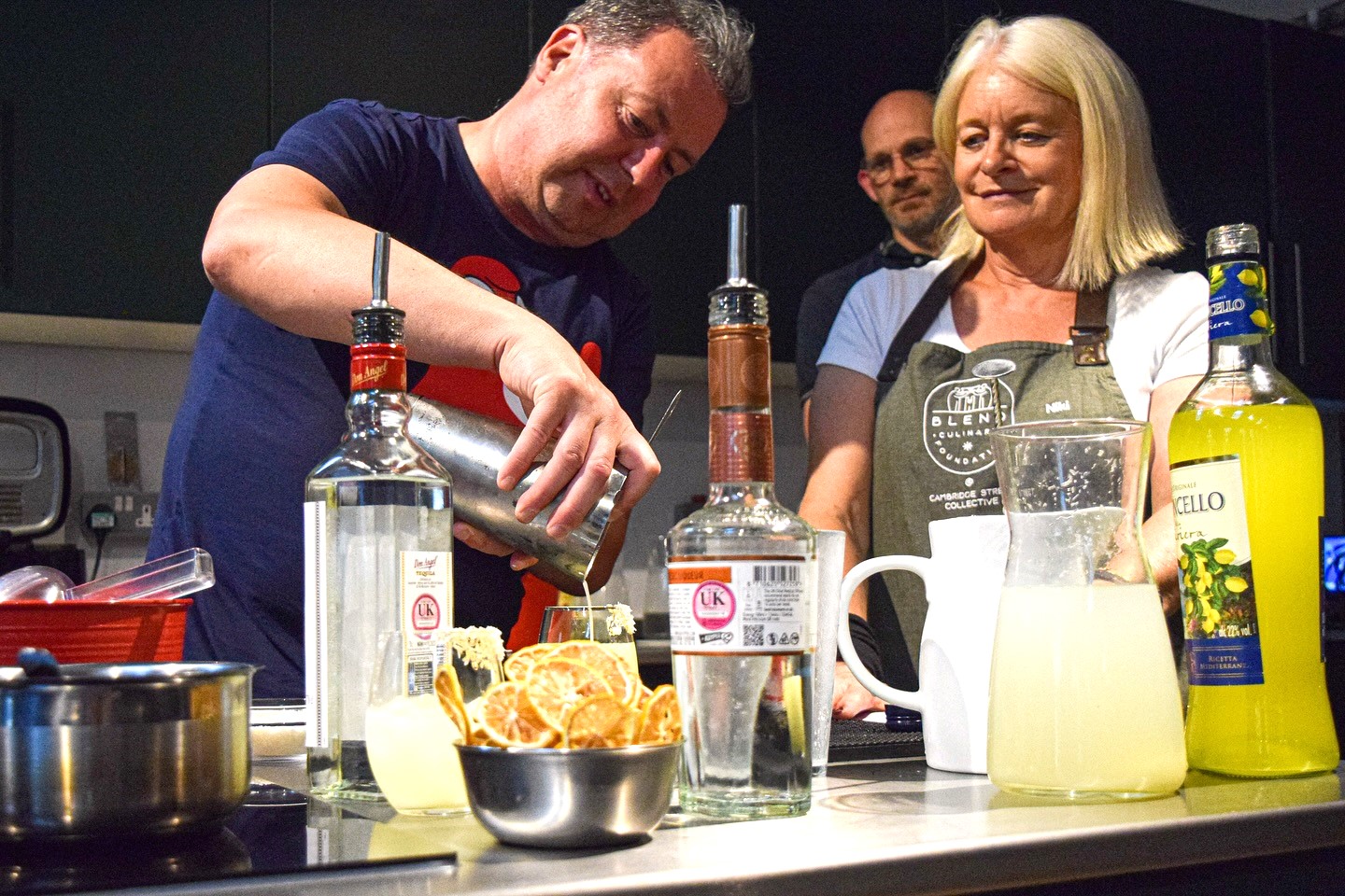 A cookery workshop at the Blend Culinary Foundation.