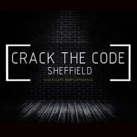 The Crack The Code Sheffield logo which consists of the text 'Crack The Code Sheffield' in square brackets  on a black background.