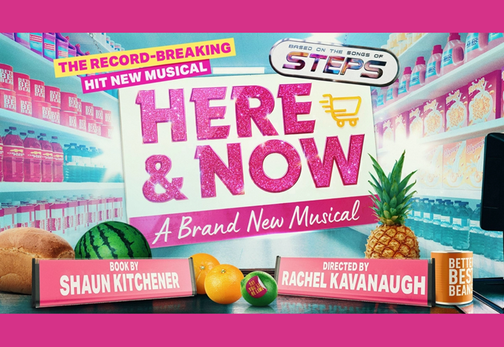 Promo poster for the Here & Now event.