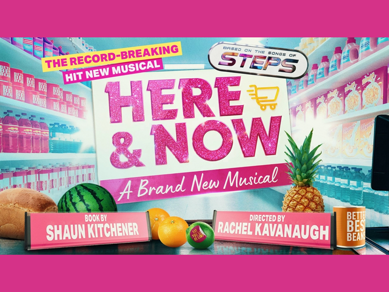 Promo poster for the Here & Now event.