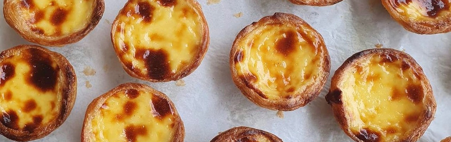 Lisboa's Natas that come in lots of different flavours.