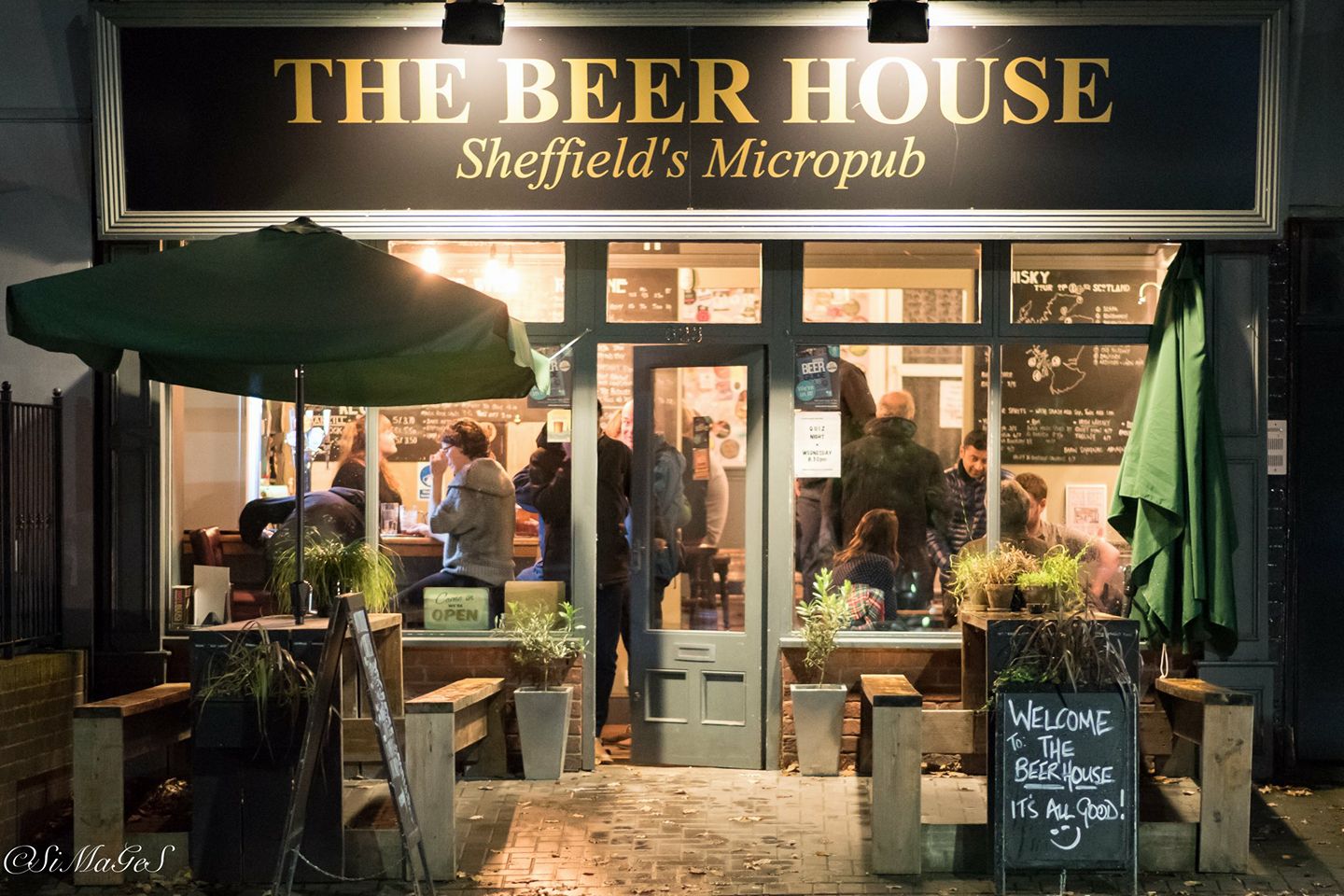 Exterior of The Beer House.