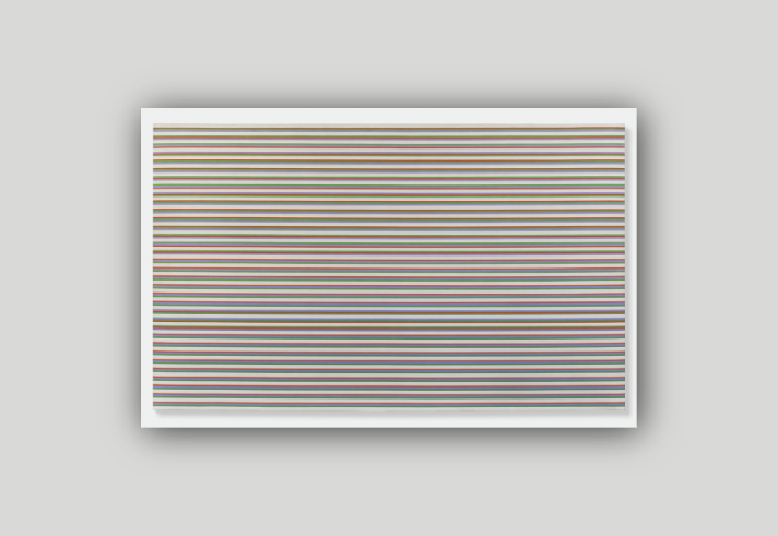 Bridget Riley, Rise 1, 1968 © Bridget Riley 2022. All Rights Reserved