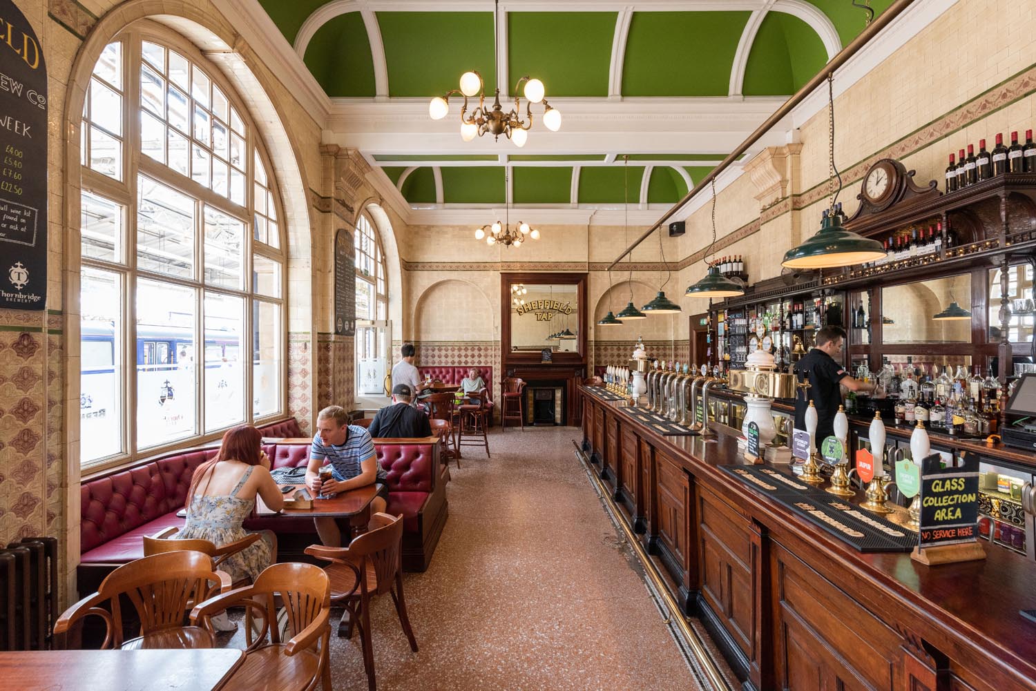 Interior of the Sheffield Tap.