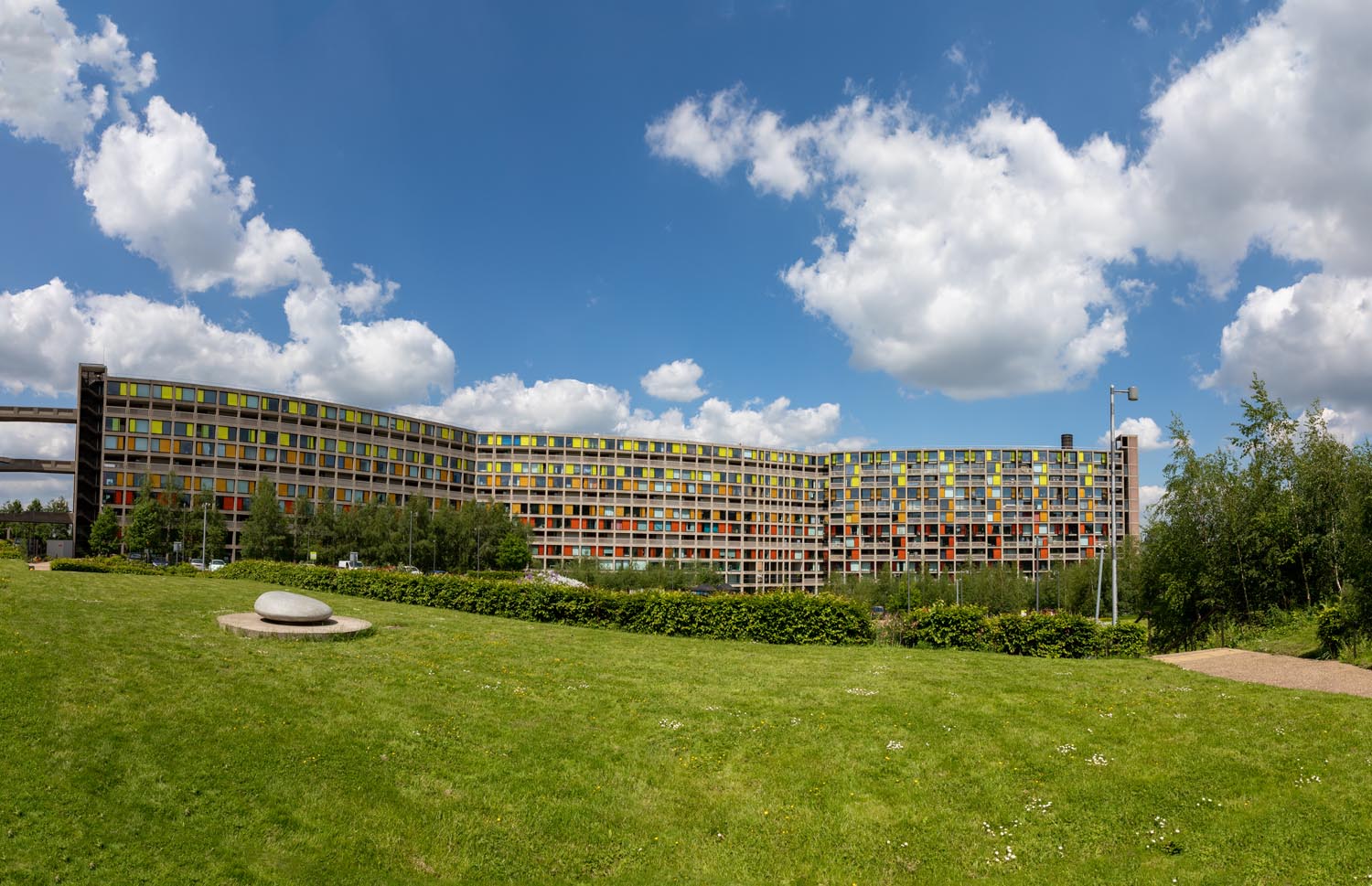 Park Hill Flats on a sunny day.