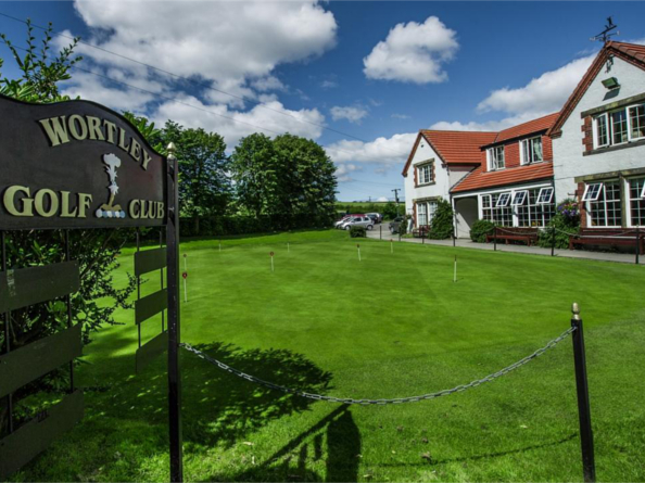 The clubhouse at Wortley Golf Club.