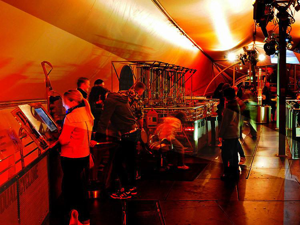 Inside the Magna Science Adventure Centre.