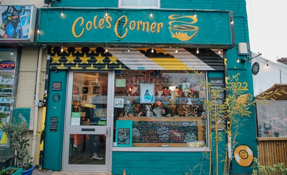 The exterior of Coles Corner on  Abbeydale Road in Sheffield.