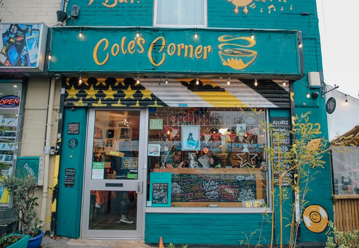 The exterior of Coles Corner on  Abbeydale Road in Sheffield.