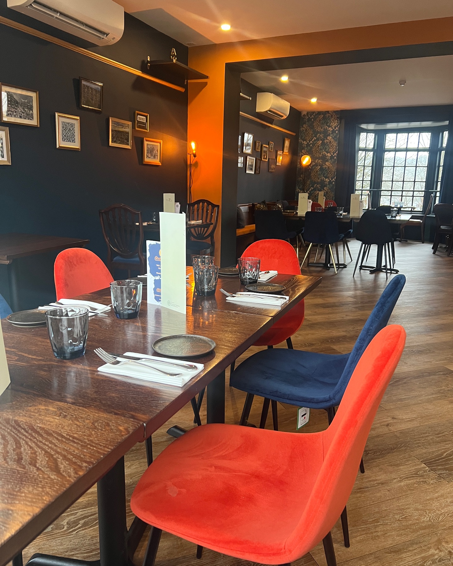 The dining room at The Psalter.